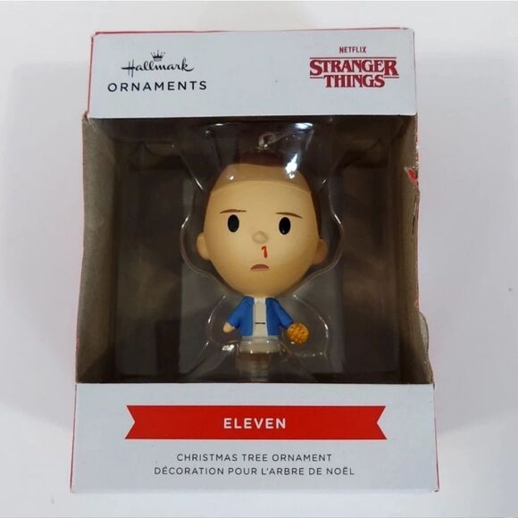 NIB Hallmark x Netflix Stranger Things 2021 "Eleven" Christmas Tree Ornament - Picture 1 of 4